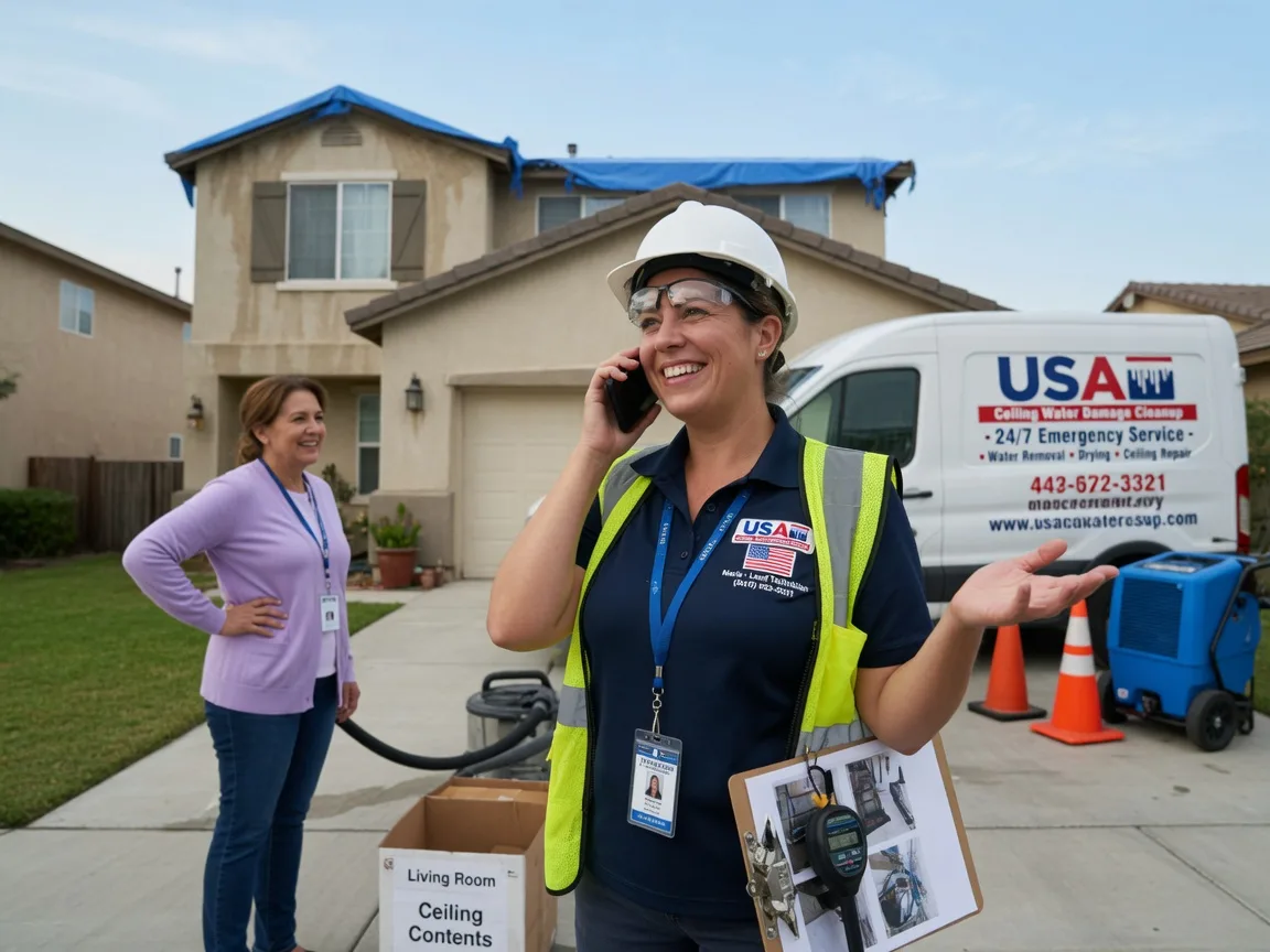 Ceiling Water Damage Restoration Brookesmith, TX FAQs